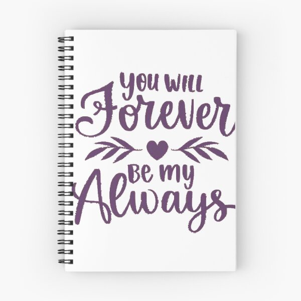 Item preview, WayHaught Wedding “You Will Forever Be My Always” designed and sold by ThePrideDiaries.