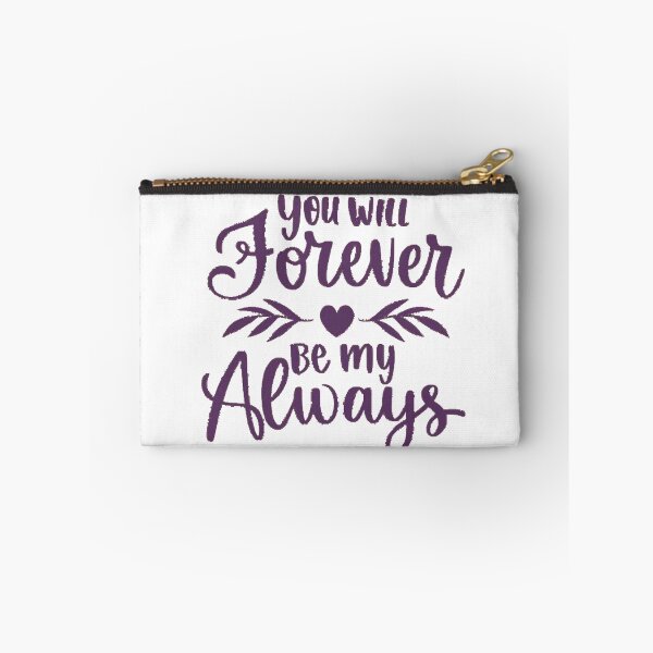 Item preview, WayHaught Wedding “You Will Forever Be My Always” designed and sold by ThePrideDiaries.