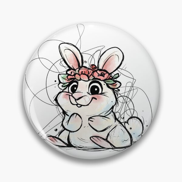 Item preview, Bunny Scribble Critter designed and sold by AmberCheever.