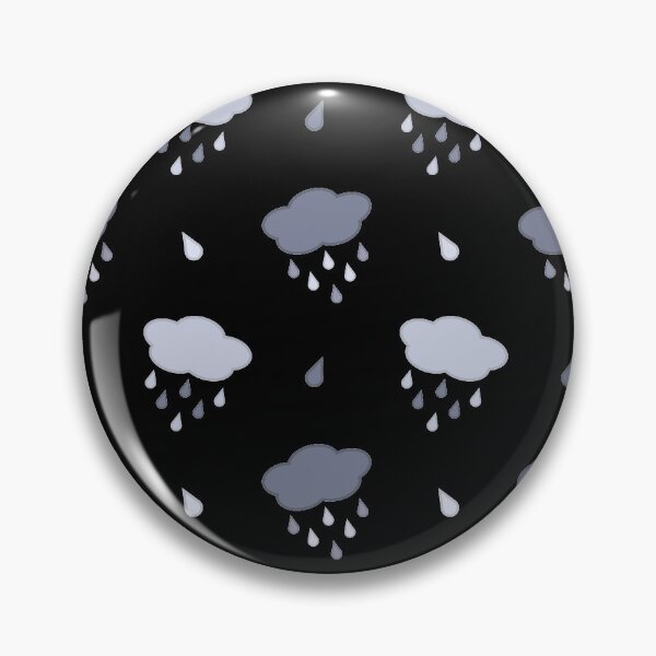 Item preview, Rain Cloud Pattern in Black designed and sold by Kelly Leung.