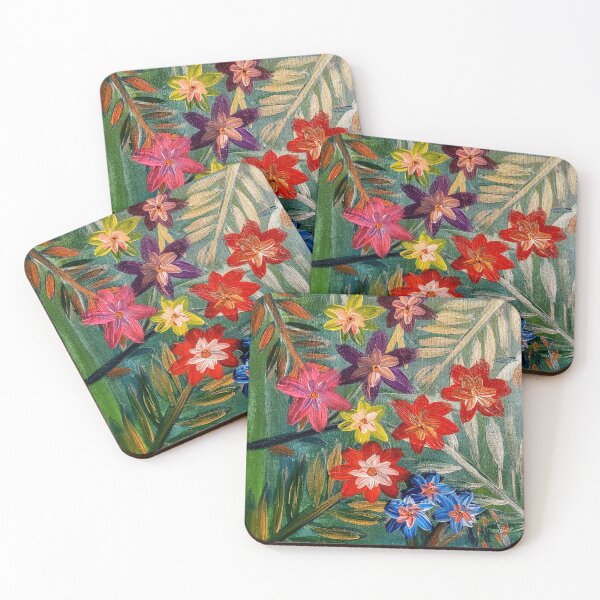 Item preview, Some abstract wild flowers  designed and sold by kkartwork.