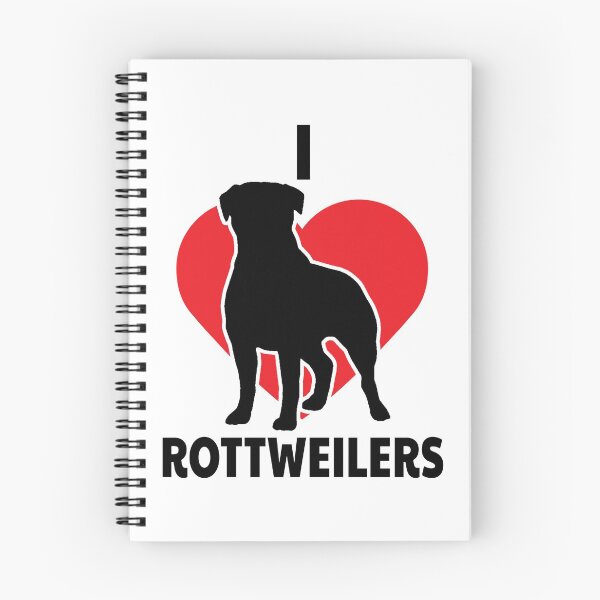 Item preview, I Love Rottweilers! designed and sold by DogCatLover42.