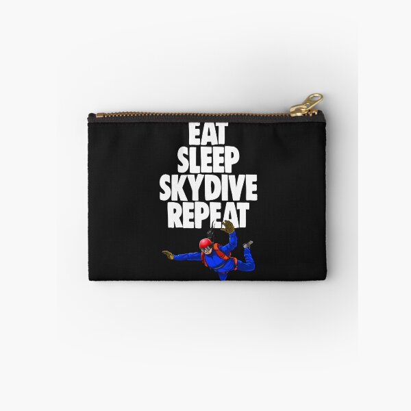 Item preview, Eat Sleep Skydive Repeat Blue designed and sold by Bendthetrend.