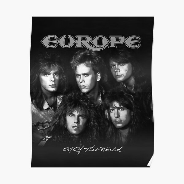 "nineeb Europe Band War Of Kings " Poster for Sale by carminelembo