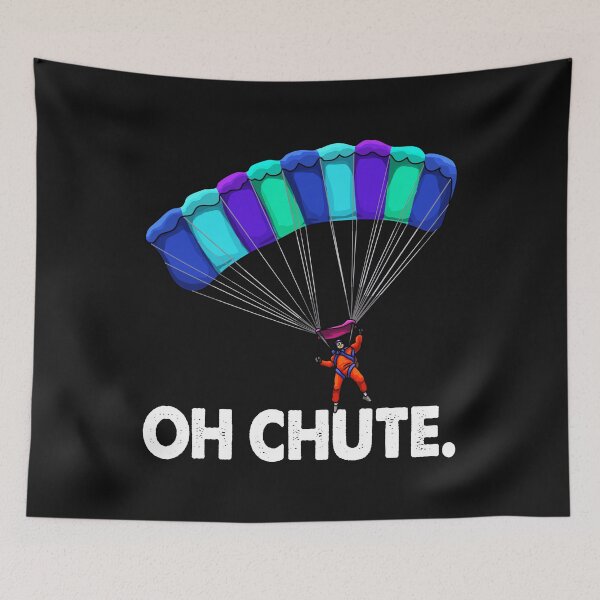Item preview, Oh Chute Skydive Orange designed and sold by Bendthetrend.