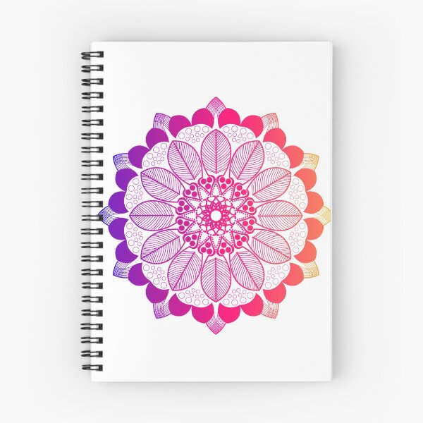 Item preview, Reddish Purple Colors Leaf Mandala designed and sold by Fine Art California.