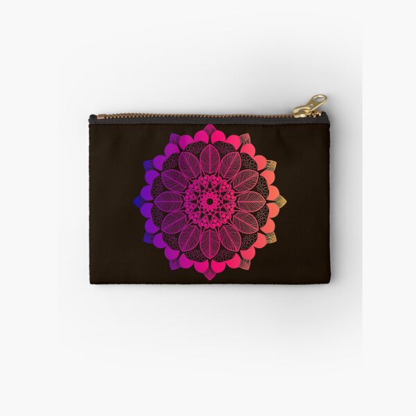 Item preview, Reddish Purple Colors Leaf Mandala designed and sold by Fine Art California.