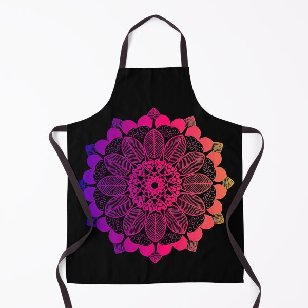 Item preview, Reddish Purple Colors Leaf Mandala designed and sold by Fine Art California.