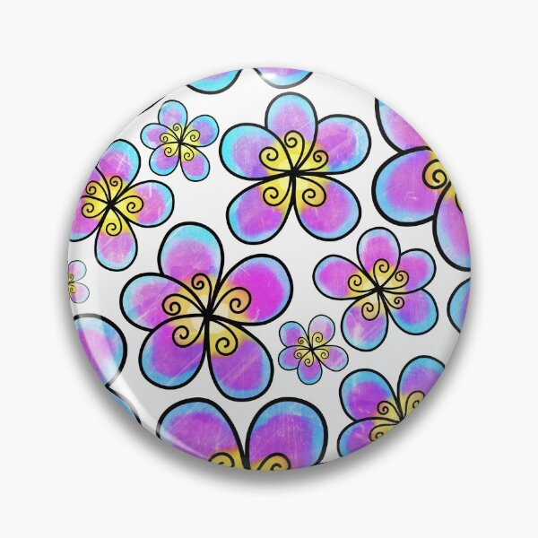 Item preview, Colorful Daisies and Pansies. Decorative Doodle Flowers designed and sold by Siiiiichfried.
