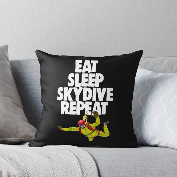 Item preview, Eat Sleep Skydive Repeat Yellow designed and sold by Bendthetrend.