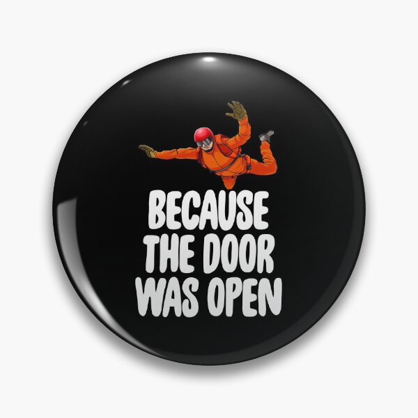 Item preview, Because The Door Was Open Orange designed and sold by Bendthetrend.