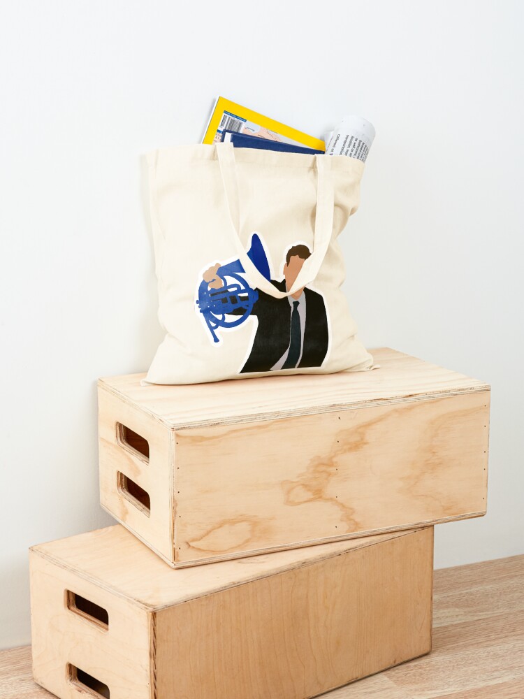 Thumbnail 4 von 5, Stofftasche, HIMYM blaues Waldhorn designt und verkauft von KristenST.