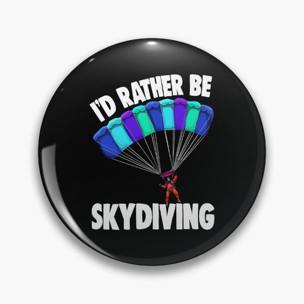 Item preview, I'd Rather Be Skydiving Orange designed and sold by Bendthetrend.