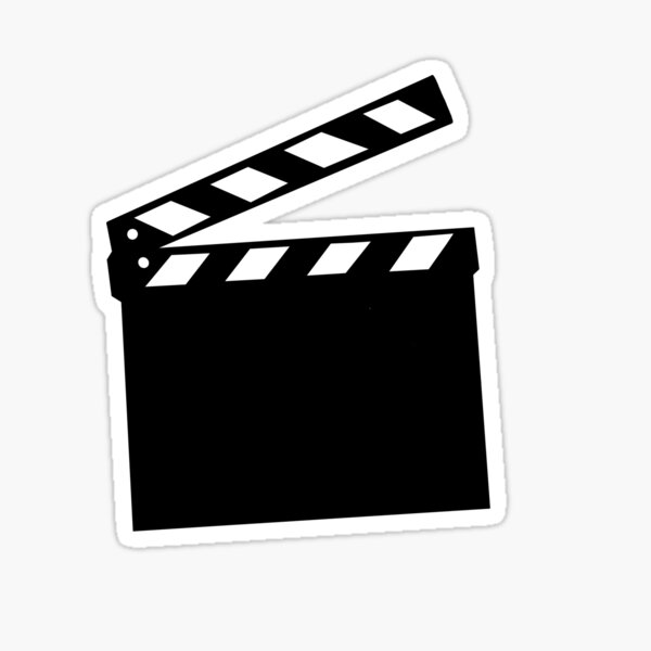 Item preview, Black and White Clapperboard Plain designed and sold by abhatia904.