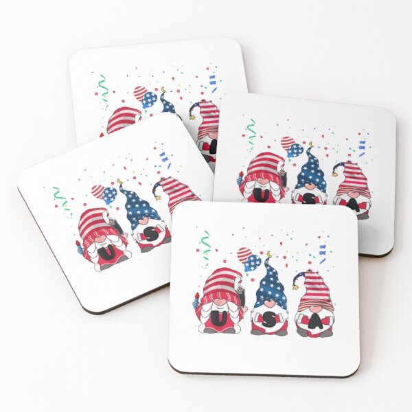 Item preview, Three Gnomes Celebrating Independence USA Day 4th Of July, Independance day, 4th Of July designed and sold by cercleshop.