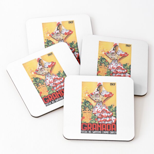Item preview, 1949 SPAIN Granada Corpus Christi Festival Poster designed and sold by retrographics.