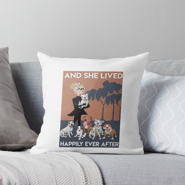 Item preview, Pitbull Version And She Lived Happily Ever After Poster designed and sold by NeaSSvensson.