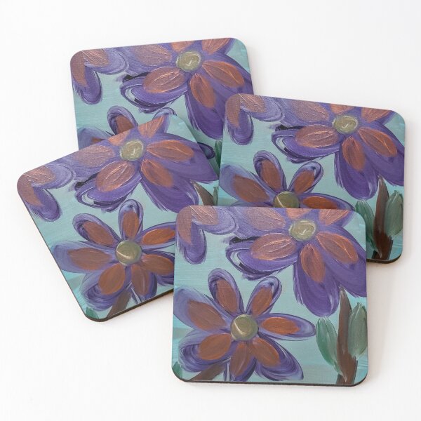 Item preview, Some abstract wild flowers  designed and sold by kkartwork.