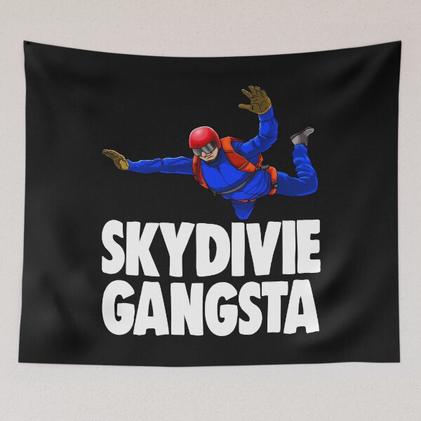 Item preview, Skydivie Gangsta Blue  designed and sold by Bendthetrend.