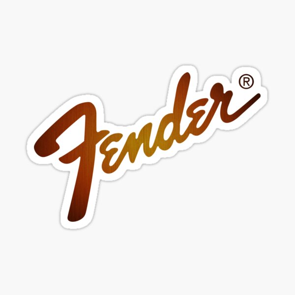 Fender Sunburst Sticker