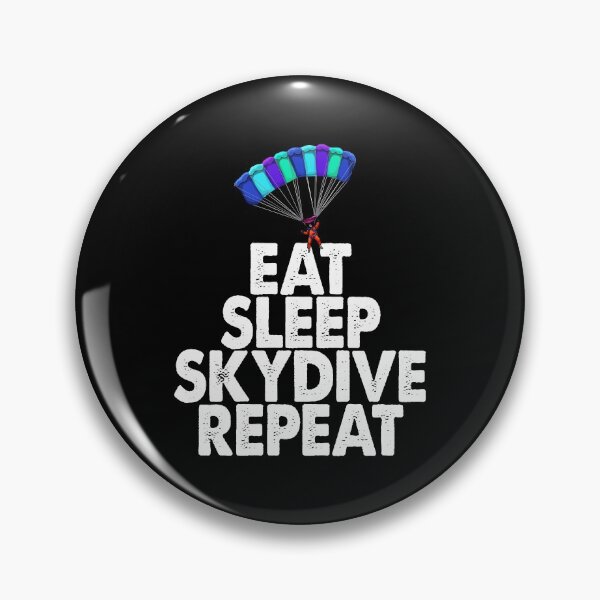 Item preview, Eat Sleep Skydive Repeat Orange designed and sold by Bendthetrend.