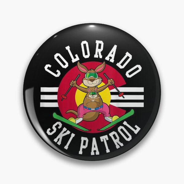 Item preview, Colorado Flag Kangaroo Ski Patrol Skiing  designed and sold by Elias4Rosal.