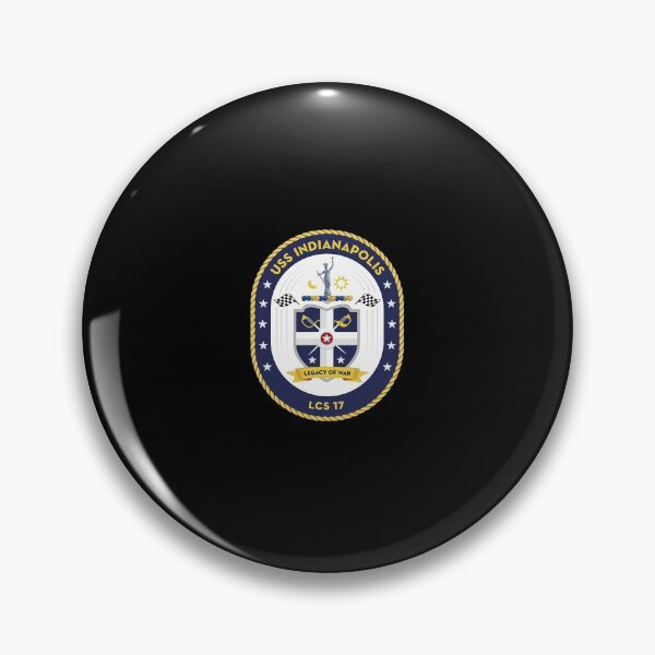 Item preview, USS Indianapolis LCS-17 Logo  designed and sold by ambro97.