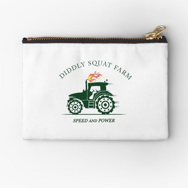 Diddly Squat Farm Green T-Shirts Gift For Fans, For Men and Women Zipper Pouch