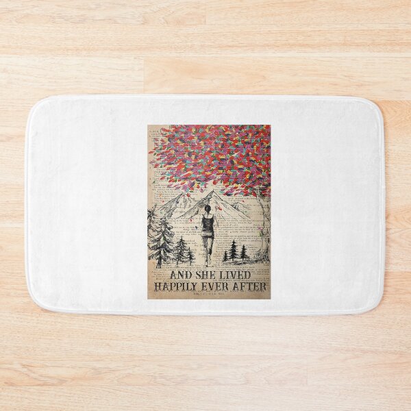Item preview, Running And She Lived Happily Ever After Poster designed and sold by NeaSSvensson.