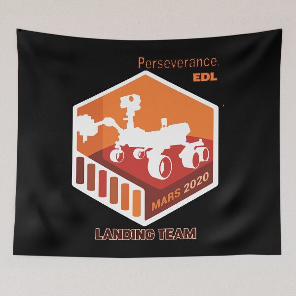 Item preview, Logotipo del equipo Mars 2020 EDL designed and sold by ambro97.