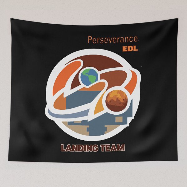 Item preview, Perseverance: Entry, Descent & Landing Team Logo  designed and sold by ambro97.