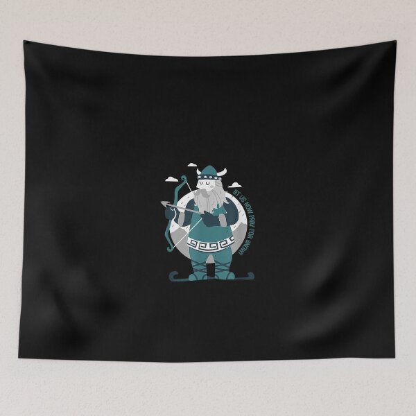 Item preview, Ullr Norse God of Snow Patron Saint of Skiers and Skiing  designed and sold by Elias4Rosal.