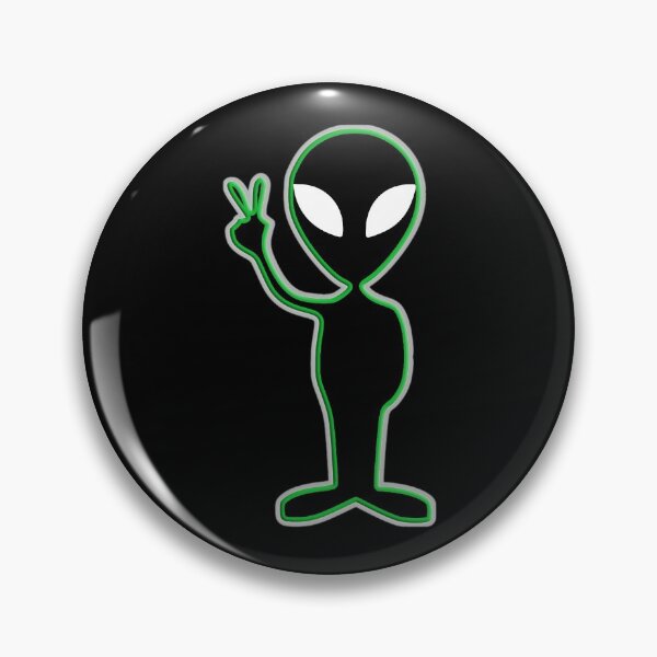 Item preview, alien peace dude designed and sold by rclsivcreative.