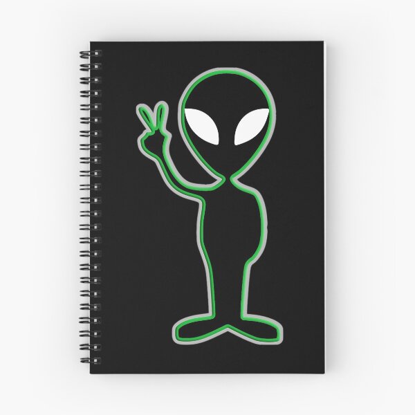 Item preview, alien peace dude designed and sold by rclsivcreative.