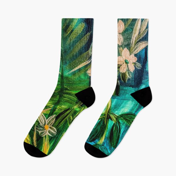 Item preview, Some abstract wild flowers  designed and sold by kkartwork.