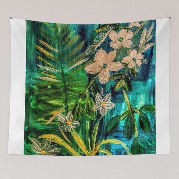 Item preview, Some abstract wild flowers  designed and sold by kkartwork.