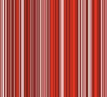 Many colorful stripe pattern in red on Stickers by pASob-dESIGN | Redbubble