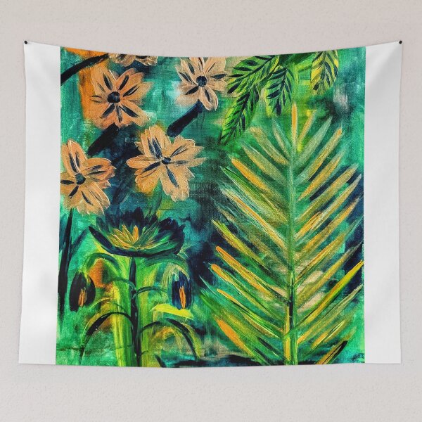 Item preview, Some abstract wild flowers  designed and sold by kkartwork.