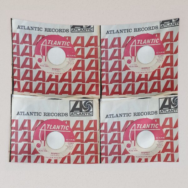 Item preview, RESPECT, Original, Promo, 45, white label Promo, Top song, # 1, Soul, vintage, record designed and sold by Vintaged.