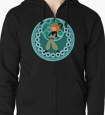 Call Me, Beep Me Zipped Hoodie