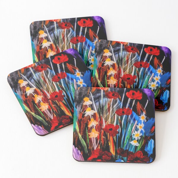 Item preview,  Some abstract wild flowers  designed and sold by kkartwork.