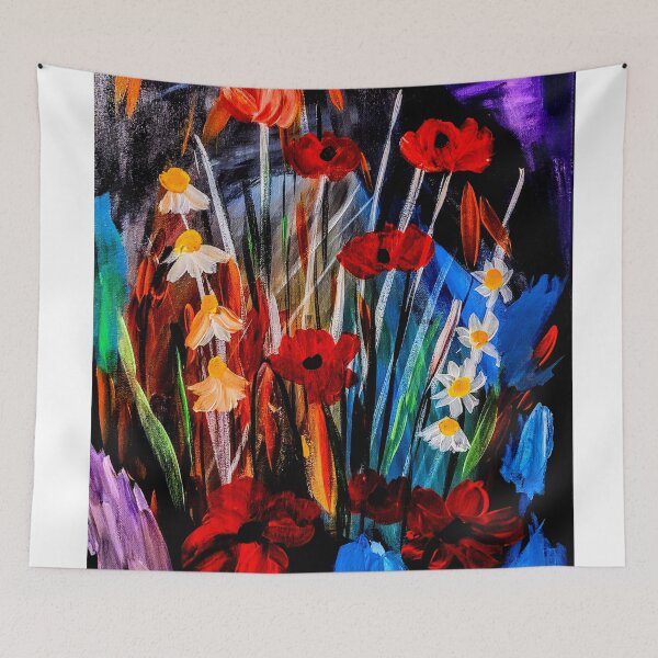 Item preview,  Some abstract wild flowers  designed and sold by kkartwork.