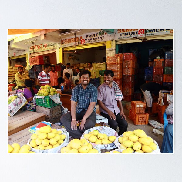 Item preview, Happy Fruit Merchants designed and sold by Andrew  Makowiecki.