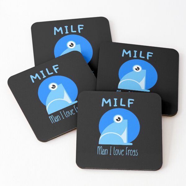 Item preview, Man I Love Frogs - MILF Sticker designed and sold by emm-j.