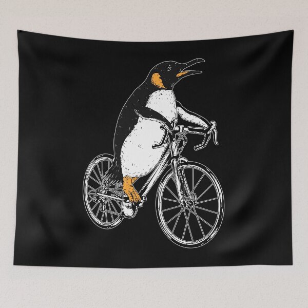 Item preview, Cycling Penguin designed and sold by Martin Miranda.