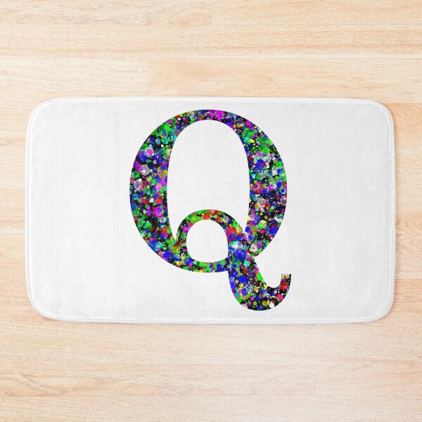 Item preview, Letter Q Paint Splatter designed and sold by Handstand365.