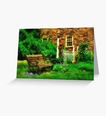 Country Garden Greeting Card
