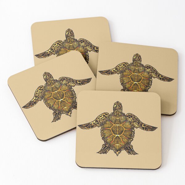 Item preview, Love Sea Turtles, Golden Turtle, Oceanic Turtles designed and sold by ronnieyoung.