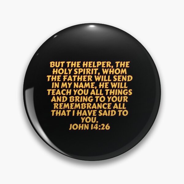 Item preview, Bible Verse John 14:26 designed and sold by Prayingwarrior.