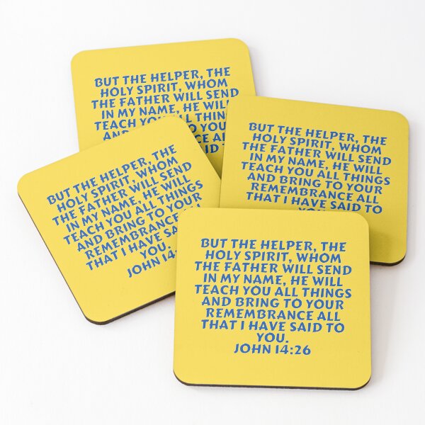 Item preview, Bible Verse John 14:26 designed and sold by Prayingwarrior.